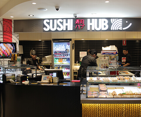 sushi hub galleria melbourne
